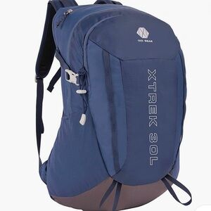 1XD GEAR Xtrek 30L Hiking Camping Backpack Unisex NEW 22" x 9.5" x 13.5 NAVY